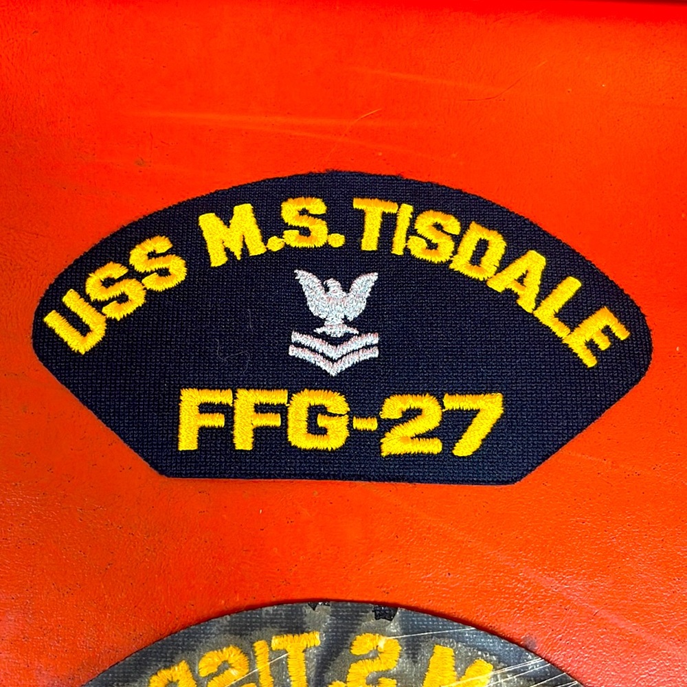 USS M.S. TISDALE patch